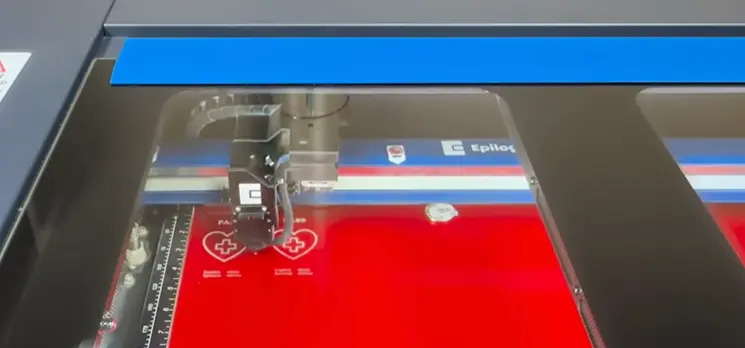 Red Laserply Epilog